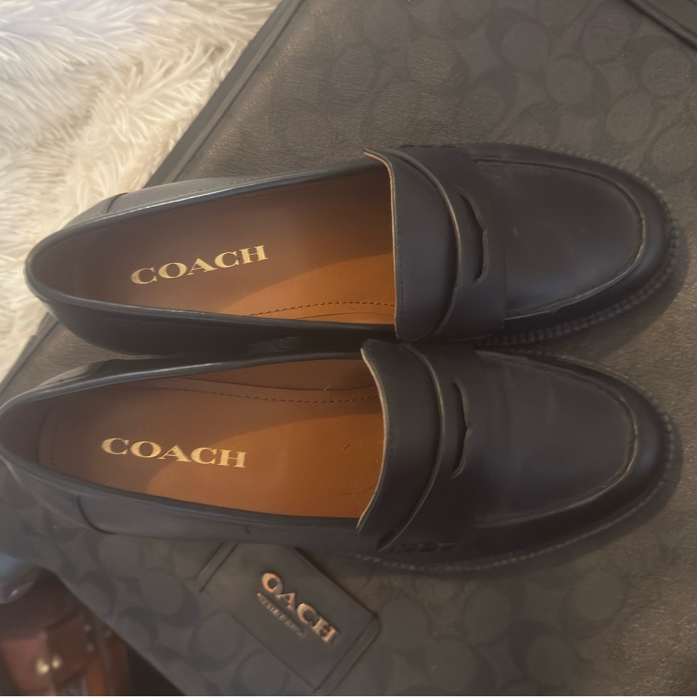Coach Women’s Black Loafers

Black pair are new
Brown pair are slightly worn